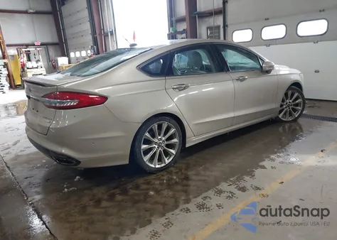 2017 Ford Fusion Platinum from USA, damaged, VIN 3FA6P0D98HR139647